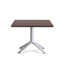 Load image into Gallery viewer, EEX - Side table w/ wooden top cool grey / walnut / square  -  End Tables  by  TOOU
