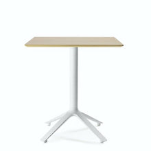 Load image into Gallery viewer, EEX square / natural / white  -  Kitchen &amp; Dining Room Tables  by  TOOU
