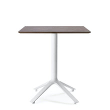 Charger l&#39;image dans la galerie, EEX square / walnut / white  -  Kitchen &amp; Dining Room Tables  by  TOOU
