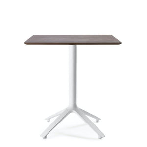 EEX square / walnut / white  -  Kitchen & Dining Room Tables  by  TOOU