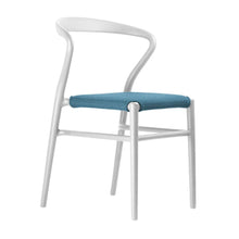 Load image into Gallery viewer, JOI TwentyFour white / light blue  -  Kitchen &amp; Dining Room Chairs  by  TOOU
