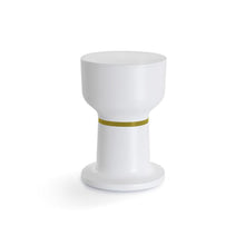 Load image into Gallery viewer, Pa.He.Ko he / white / mustard  -  End Tables  by  TOOU
