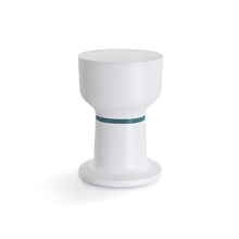 Load image into Gallery viewer, Pa.He.Ko he / white / ocean blue  -  End Tables  by  TOOU
