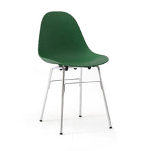 Load image into Gallery viewer, TA - Chair chrome / dark green  -  Chairs  by  TOOU
