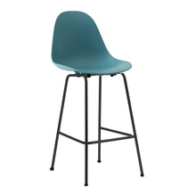 Load image into Gallery viewer, TA - Counter stool black / ocean blue  -  Stools  by  TOOU
