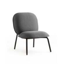 Load image into Gallery viewer, Tasca - Lounge chair &amp; Ottoman, Gabriel fabric lounge chair / anthracite  -  Chairs  by  TOOU
