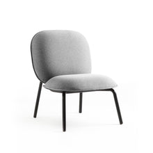 Charger l&#39;image dans la galerie, Tasca - Lounge chair &amp; Ottoman, Standard fabric lounge chair / grey  -  Chairs  by  TOOU
