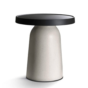 Thick Top black / eco light brown / large  -  End Tables  by  TOOU