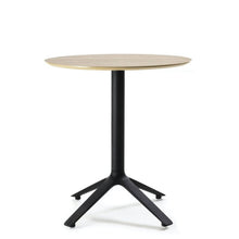 Load image into Gallery viewer, TOOU Eex - Square or Round Dining Table, Wooden top black / natural / round  -  Table  by  TOOU
