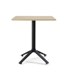 Load image into Gallery viewer, TOOU Eex - Square or Round Dining Table, Wooden top black / natural / square  -  Table  by  TOOU
