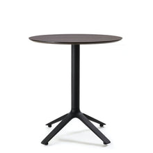 Load image into Gallery viewer, TOOU Eex - Square or Round Dining Table, Wooden top black / walnut / round  -  Table  by  TOOU
