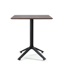 Load image into Gallery viewer, TOOU Eex - Square or Round Dining Table, Wooden top black / walnut / square  -  Table  by  TOOU
