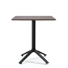 Charger l&#39;image dans la galerie, TOOU Eex - Square or Round Dining Table, Wooden top black / walnut / square  -  Table  by  TOOU
